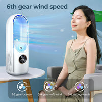 EverCool | TW-USB – Tower Fan, Rechargeable, Quiet, Bedroom & Office