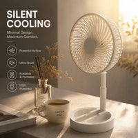 EverCool | SE-DESK – Small Desktop Fan, High Wind, Air Circulator, Portabel